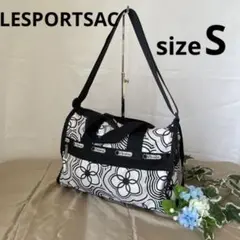 LeSportsac ボストンバッグ ショルダー 2way 花柄総柄 Sサイズ