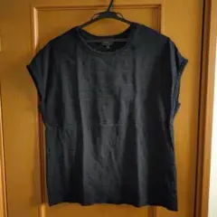 A.P.C. ストライプ 半袖Tシャツ Lサイズ 黒
