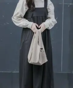 URBAN RESEARCH DOORS　コンビニバッグ　エコバッグ　ベージュ