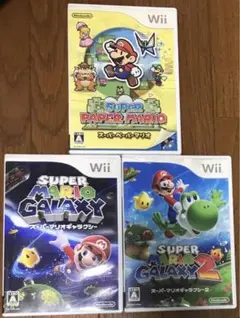 【激安】スーパーマリオギャラクシー スーパーペーパーマリオ Nintendo