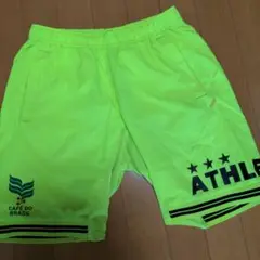 ATHLE ネオンイエロー ショートパンツ