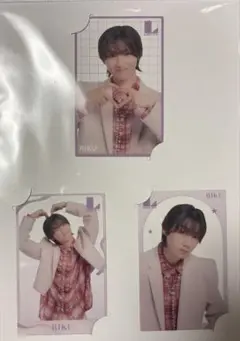 EBiDANくじ　E賞 クリアカード　森田璃空