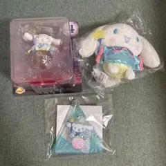 シナモン　フィギュア ぬいぐるみチャーム クリアポーチ　HANABI