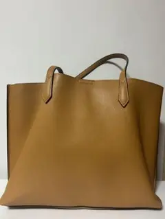 キャメル色トートバッグ