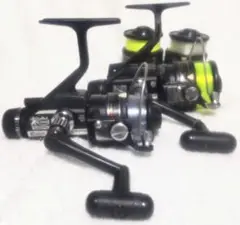 シマノカスタム2000u00263000リアドラグリールまとめて2台!替えスプール付き