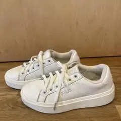 FILA ホワイト スニーカー 厚底