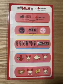 TOKYO 東京MER×日本赤十字社 コラボ 絆創膏