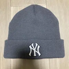 ニューヨーク・ヤンキース ニット帽 グレー