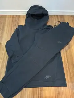 NIKE ナイキ　ブラック テックフリース上下セット