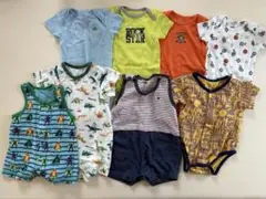 ロンパース 8点セット 新生児〜６ヶ月　男の子