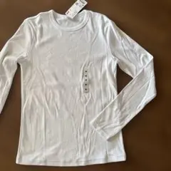 新品‼️UNIQLO ソフトリブ クルーネックT