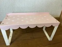 Chocoholic チョコホリック スチールスタッキング 棚 ドット　ピンク