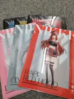勝利の女神:NIKKE キャラクタークリアファイル6種コンプリートセット