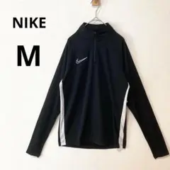 ナイキ レディース M ハーフジップ　ジャージDRYFIT トレーニング 黒