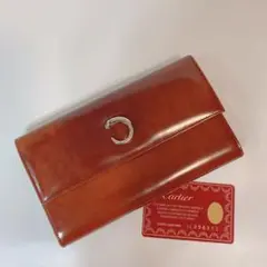 【超定番】Cartier カルティエ パンテール パンサー 三つ折 長財布 金具