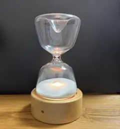 LEDライト付きモダン砂時計