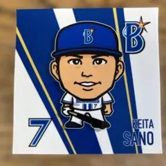 横浜DeNAベイスターズ　佐野恵太　ステッカー