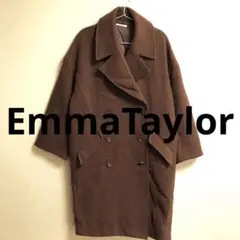 EmmaTaylor エマテイラー オーバーサイズチェスターコート ブラウン