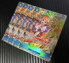 ワンピースカード ナミ パラレル 4枚 OP11-054