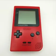 【動作品】GAME BOY pocket ゲームボーイポケット レッド