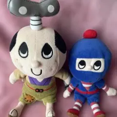 ぜんまいざむらい　豆丸　ぬいぐるみセット　当時物