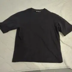 UNIQLO U エアリズムコットンオーバーサイズ Tシャツ Mサイズ　ブラック