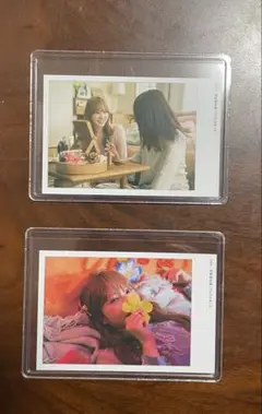 彩香ちゃんは弘子先輩に恋してる　カード　トレカ　あやひろ　加藤史帆　森カンナ