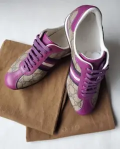 ヴィンテージ GUCCI グッチ GG柄 スニーカー