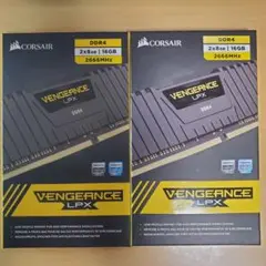 Corsair LPX DDR4 16GB (2x8GB) 2個セット