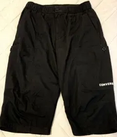 CONVERSE ブラック カーゴショートパンツ