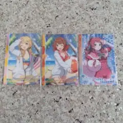 学園アイドルマスターウエハース２　藤田ことね　花海佑芽　花海咲季