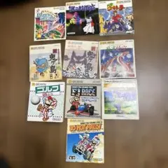 ファミコンディスクの説明書１１冊