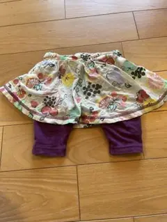 8月末まで出品　アナスイミニ　スカッツ　スパッツ　スカート付80