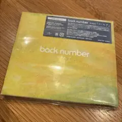 新品 back number ユーモア アルバム 通常盤 初回プレス