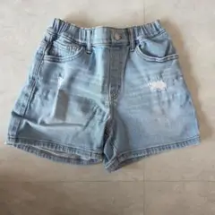 ユニクロ　デニムショートパンツ130cm