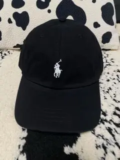 ポロ ラルフローレン キャップ 黒 ブラック 新品 タグ付き/076