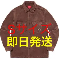 Supreme Corduroy Shirt コーデュロイ ブラウン 22SS
