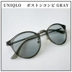 【グレー】UNIQLO サングラス　ボストンコンビ 07 GRAY ユニクロ