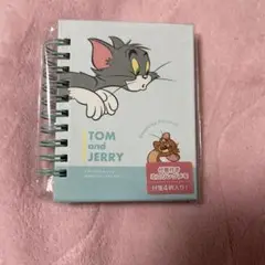 トムとジェリー　付箋付きミニリングメモ