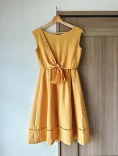 【最終SALE！】バックリボンワンピース