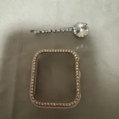 エムミーエメ　ヘアピン　/ Apple Watch カバー　セット