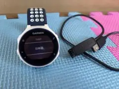 中古⭐︎GARMIN 230j ネイビー/ホワイト 充電ケーブル付き