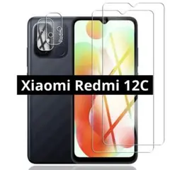 Xiaomi Redmi 12C フィルム 2枚 + 2枚 カメラフィルム