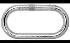 ステンレスカラビナO型 環無しタイプ123製 KA10-S 日本製新品未使用品