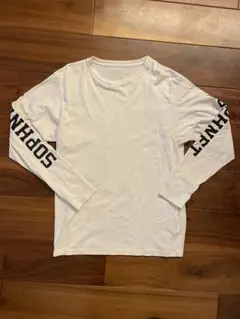 SOPHNET. ソフネット ロンT 長袖Tシャツ 袖ロゴ