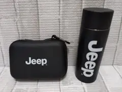 Jeep ステンレスポケットボトル、マルチハードケース　新品未使用　ノベルティ