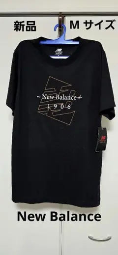 New Balance ブラック Tシャツ M