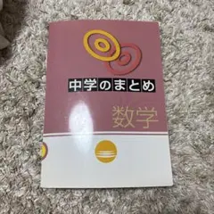 【匿名配送】書き込みあり 中学のまとめ 数学