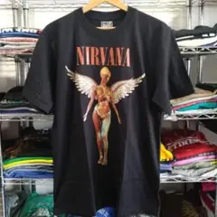 ニルヴァーナ 両面プリント バンドＴシャツ XL