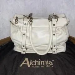 イタリア製 アルキミア Alchimia ハンドバッグ ボストン トート